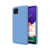 Funda Silicona Líquida Ultra Suave Samsung Galaxy A22 5g Color Azul