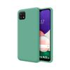 Funda Silicona Líquida Ultra Suave Samsung Galaxy A22 5g Color Verde