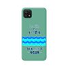 Funda Silicona Líquida Verde Samsung Galaxy A22 5g Diseño Agua