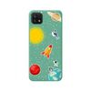 Funda Silicona Líquida Verde Samsung Galaxy A22 5g Diseño Espacio