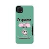 Funda Silicona Líquida Verde Samsung Galaxy A22 5g Diseño Vaca