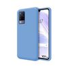 Funda Silicona Líquida Ultra Suave Vivo V21 5g Color Azul