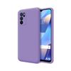 Funda Silicona Líquida Ultra Suave Oppo A16 / A16s Color Morada