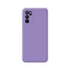 Funda Silicona Líquida Ultra Suave Oppo A16 / A16s Color Morada