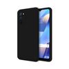 Funda Silicona Líquida Ultra Suave Oppo A16 / A16s Color Negra