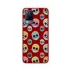 Funda Silicona Líquida Roja Vivo V21 5g Diseño Catrina