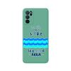 Funda Silicona Líquida Verde Oppo A16 / A16s Diseño Agua