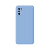 Funda Silicona Líquida Ultra Suave Samsung Galaxy A03s Color Azul