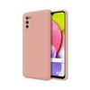 Funda Silicona Líquida Ultra Suave Samsung Galaxy A03s Color Rosa