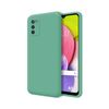 Funda Silicona Líquida Ultra Suave Samsung Galaxy A03s Color Verde