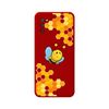 Funda Silicona Líquida Roja Samsung Galaxy A03s Diseño Abeja