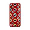 Funda Silicona Líquida Roja Samsung Galaxy A03s Diseño Catrina