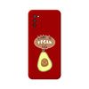 Funda Silicona Líquida Roja Samsung Galaxy A03s Diseño Vegan Life