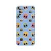 Funda Silicona Líquida Azul Samsung Galaxy A03s Diseño Catrina