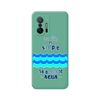 Funda Silicona Líquida Verde Xiaomi 11t 5g / 11t Pro 5g Diseño Agua