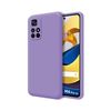 Funda Silicona Líquida Ultra Suave Xiaomi Poco M4 Pro 5g Color Morada