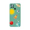 Funda Silicona Líquida Verde Realme C21y / C25y Diseño Espacio