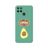 Funda Silicona Líquida Verde Realme C21y / C25y Diseño Vegan Life