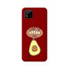 Funda Silicona Líquida Roja Realme C11 2021 Diseño Vegan Life