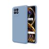 Funda Silicona Líquida Ultra Suave Realme 8i Color Azul