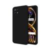 Funda Silicona Líquida Ultra Suave Realme 8i Color Negra