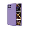 Funda Silicona Líquida Ultra Suave Realme 8i Color Morada