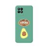 Funda Silicona Líquida Verde Realme 8i Diseño Vegan Life