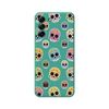 Funda Silicona Líquida Verde Para Samsung Galaxy S21 Fe 5g Diseño Catrina