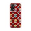 Funda Silicona Líquida Roja Para Xiaomi Redmi Note 11 / 11s Diseño Catrina