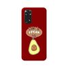 Funda Silicona Líquida Roja Para Xiaomi Redmi Note 11 / 11s Diseño Vegan Life