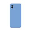 Funda Silicona Líquida Ultra Suave Para Samsung Galaxy A03 Color Azul
