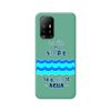 Funda Silicona Líquida Verde Para Oppo A94 5g Diseño Agua