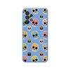 Funda Silicona Líquida Azul Para Samsung Galaxy A53 5g Diseño Catrina