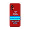 Funda Silicona Líquida Roja Para Samsung Galaxy A53 5g Diseño Agua