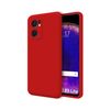 Funda Silicona Líquida Ultra Suave Para Oppo Find X5 Lite Color Roja