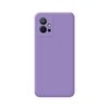 Funda Silicona Líquida Ultra Suave Para Vivo Y55 5g Color Morada