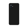 Funda Silicona Líquida Ultra Suave Para Vivo Y55 5g Color Negra