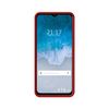 Funda Silicona Líquida Ultra Suave Para Vivo Y76 5g Color Roja