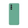 Funda Silicona Líquida Ultra Suave Para Vivo Y76 5g Color Verde