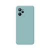 Funda Silicona Líquida Ultra Suave Para Realme C35 Color Azul