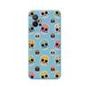 Funda Silicona Líquida Azul Para Vivo Y55 5g Diseño Catrina