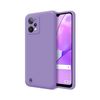 Funda Silicona Líquida Ultra Suave Para Realme C31 Color Morada