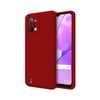 Funda Silicona Líquida Ultra Suave Para Realme C31 Color Roja