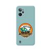 Funda Silicona Líquida Azul Para Realme C31 Diseño Adventure Time