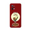 Funda Silicona Líquida Roja Para Realme C31 Diseño Culo Natural