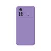 Funda Silicona Líquida Ultra Suave Para Xiaomi Poco M4 Pro 4g Color Morada