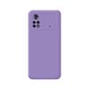 Funda Silicona Líquida Ultra Suave Para Xiaomi Poco X4 Pro 5g Color Morada