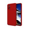 Funda Silicona Líquida Ultra Suave Para Xiaomi Poco X4 Pro 5g Color Roja