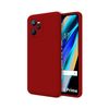 Funda Silicona Líquida Ultra Suave Para Realme Narzo 50a Prime Color Roja