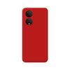 Funda Silicona Líquida Ultra Suave Para Huawei Honor X7 Color Roja